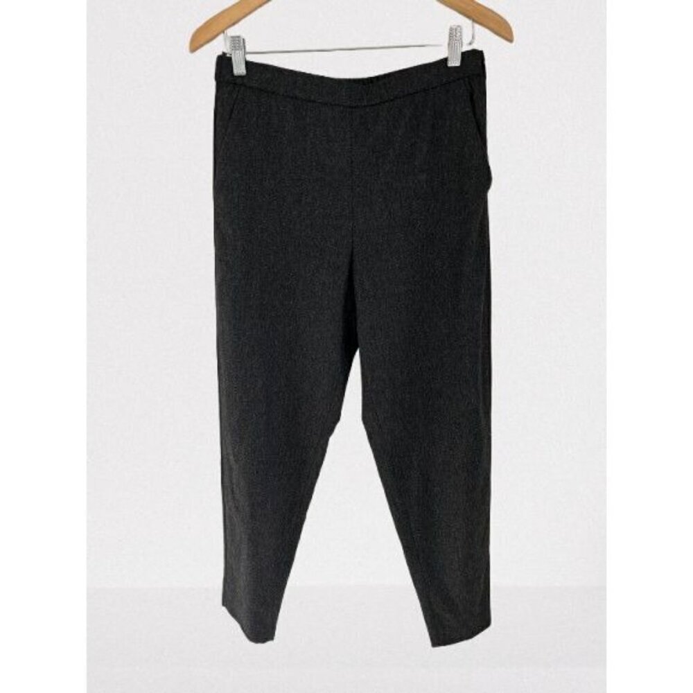 EMPORIO ARMANI Wool Cashmere Trousers Heather Gray Pants Size Large